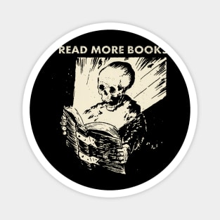 Skeleton Read More Books Magnet